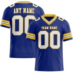 Mesh Royal Weiß-Gelb Custom Jersey Authentic Football Mesh Royal Weiß-Gelb Custom Jersey Authentic Football
