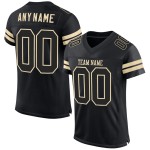 Schwarz Fußball Schwarz-Creme Custom Jersey Mesh Authentic Schwarz Fußball Schwarz-Creme Custom Jersey Mesh Authentic