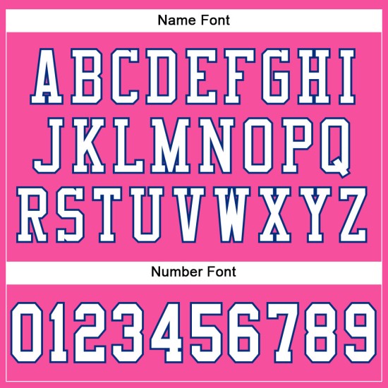 Fußballtrikot Custom Mesh Authentic Weiß-Royal Pink Fußballtrikot Custom Mesh Authentic Weiß-Royal Pink