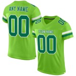 Football Neon Authentic Trikot Kelly Mesh Custom Grün-Weiß Grün Football Neon Authentic Trikot Kelly Mesh Custom Grün-Weiß Grün