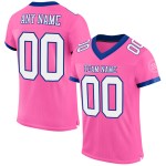 Fußballtrikot Custom Mesh Authentic Weiß-Royal Pink Fußballtrikot Custom Mesh Authentic Weiß-Royal Pink