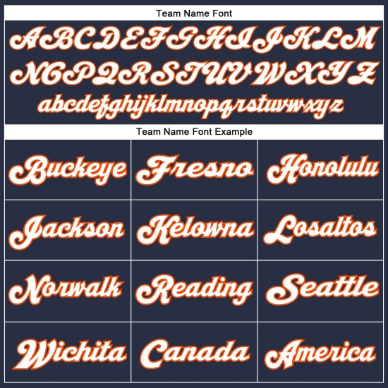 Weiß-Orange Custom Mesh Navy Jersey Throwback Football Authentic Weiß-Orange Custom Mesh Navy Jersey Throwback Football Authentic