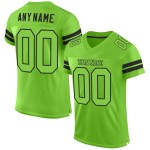 Fußball Grün Grün-Schwarz Authentic Custom Jersey Neon Mesh Neon Fußball Grün Grün-Schwarz Authentic Custom Jersey Neon Mesh Neon