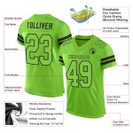 Fußball Grün Grün-Schwarz Authentic Custom Jersey Neon Mesh Neon Fußball Grün Grün-Schwarz Authentic Custom Jersey Neon Mesh Neon
